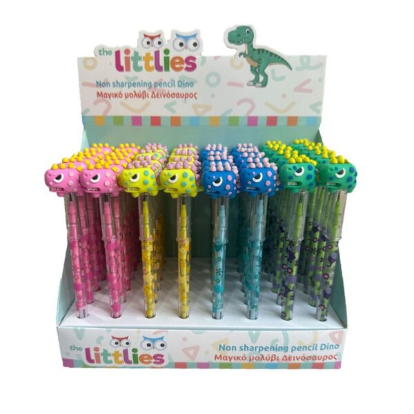 ΜΑΓΙΚΟ ΜΟΛΥΒΙ DINO ΔΙΑΦ ΧΡΩΜ THE LITTLIES - Image 1